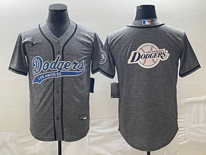Men's Los Angeles Dodgers Gray Joint Edition Jersey